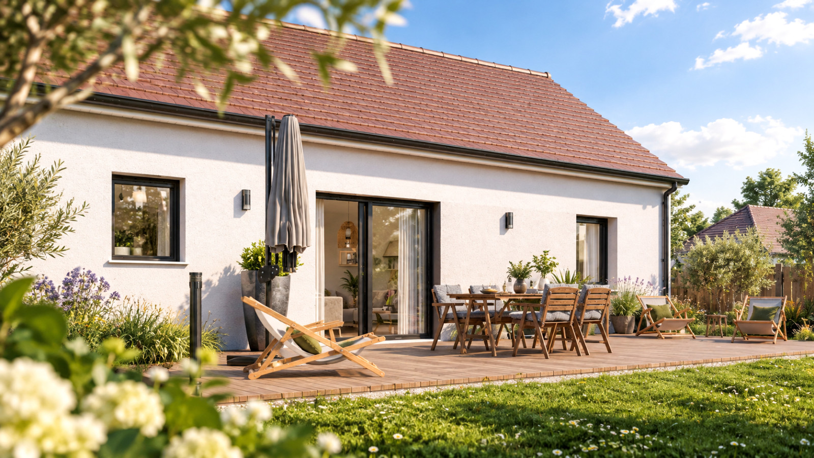 Maison neuve à Saint-Avertin avec 2 chambres sur terrain de 833m2 / image 5