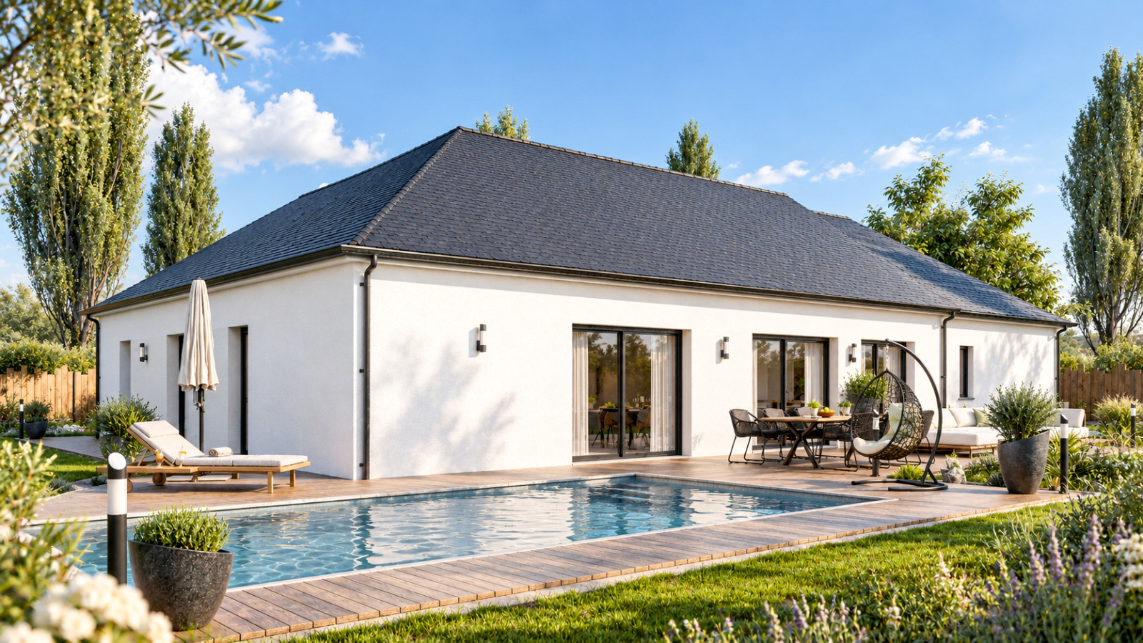 Maison neuve à Druye avec 3 chambres sur terrain de 402m2 / image 3