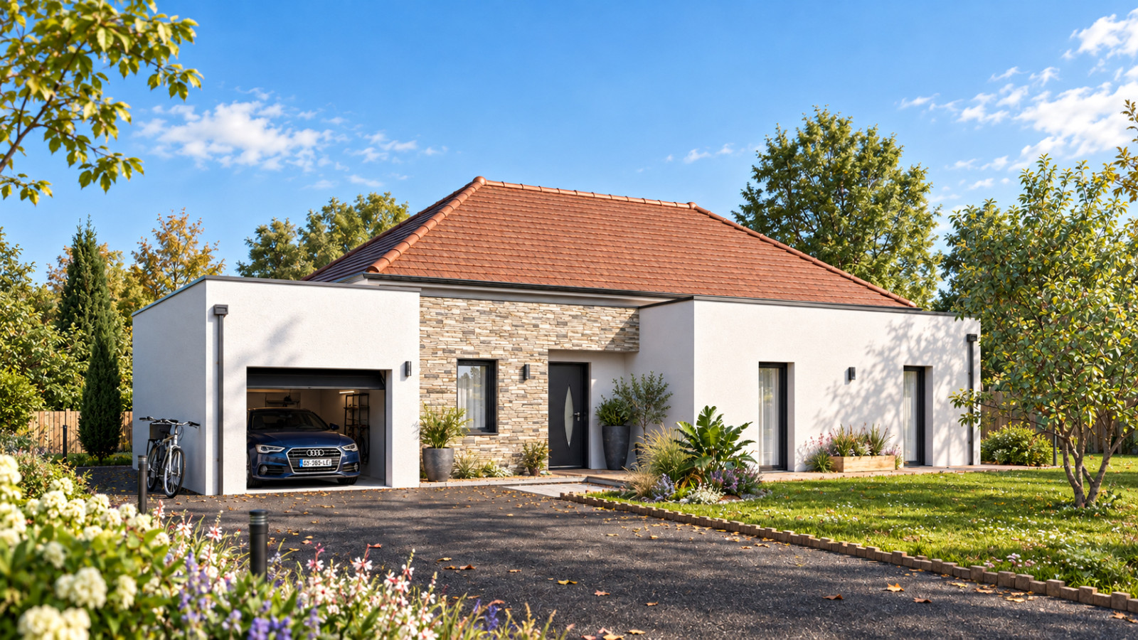 Maison neuve à Mennecy avec 3 chambres sur terrain de 1000m2 / image 3