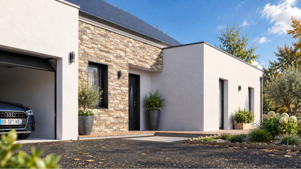 Maison neuve à Azay-sur-Cher avec 3 chambres sur terrain de 610m2 - image 3