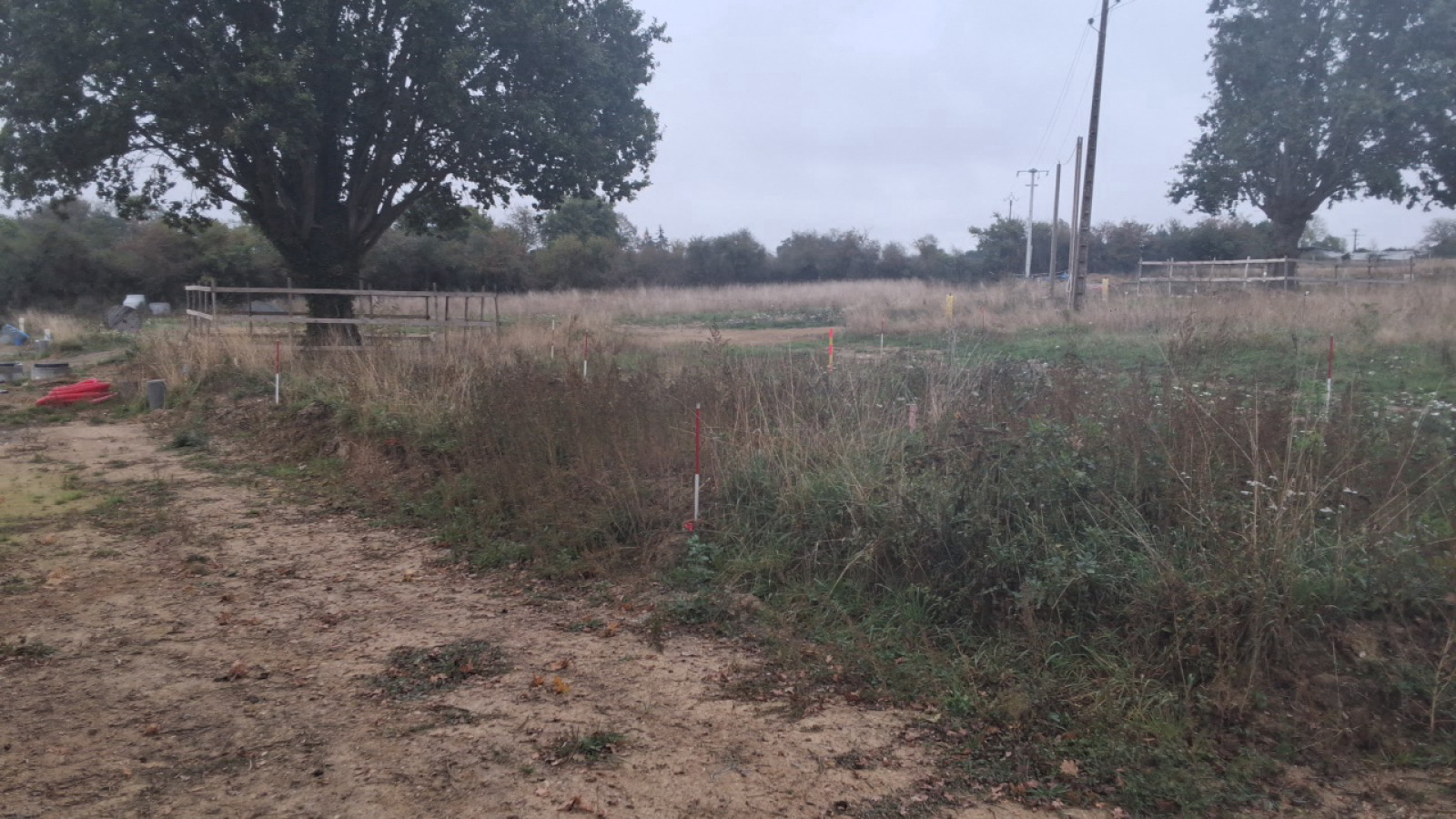 Terrain constructible de 745m2 à Erdre-en-Anjou