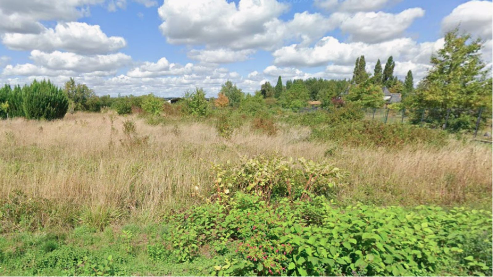 Terrain constructible de 1350m2 à Saint-Genest-d'Ambière