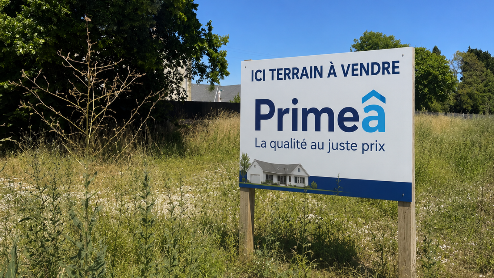 Terrain constructible de 792m2 à Châtenay