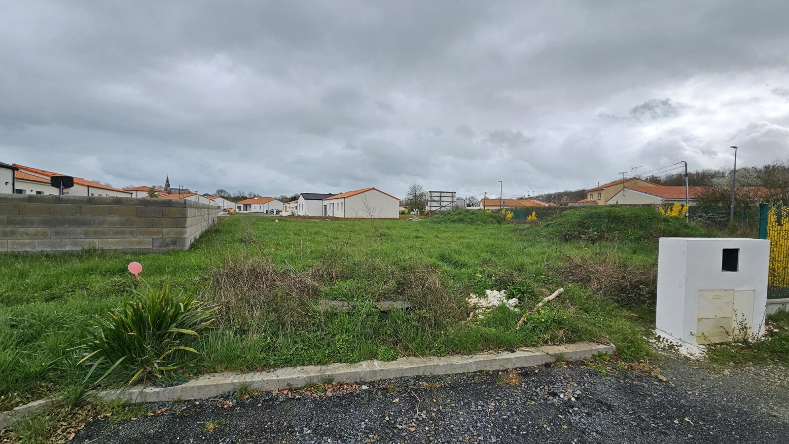 Terrain constructible de 424m2 à La Séguinière