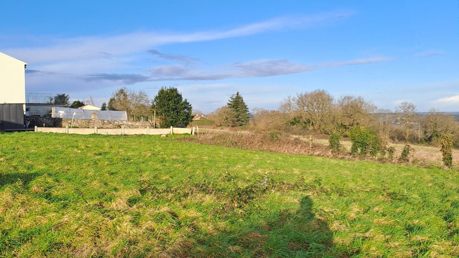Terrain constructible de 367m2 à Orée d'Anjou