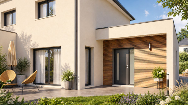Maison neuve à Saint-Jean-le-Blanc avec 4 chambres sur terrain de 914m2 - image 3
