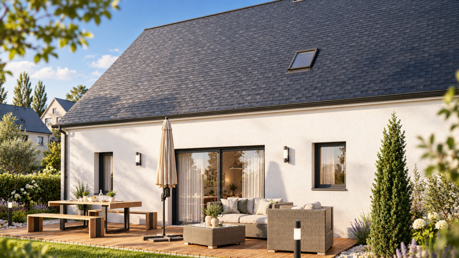 Maison neuve à Beaumont-en-Véron avec 5 chambres sur terrain de 411m2 / image 5