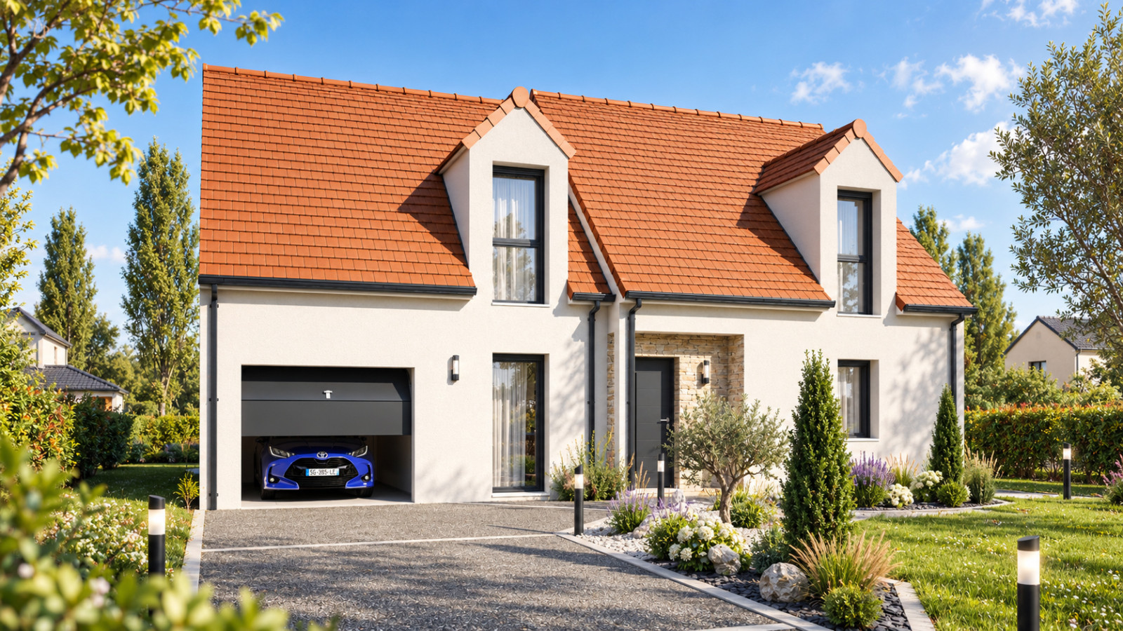 Maison neuve à Mennecy avec 5 chambres sur terrain de 1000m2 / image 2