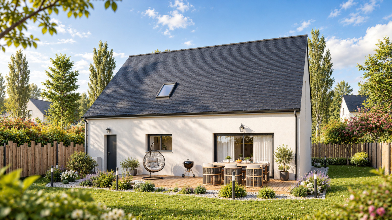 Maison neuve à Villedômer avec 4 chambres sur terrain de 891m2 / image 3
