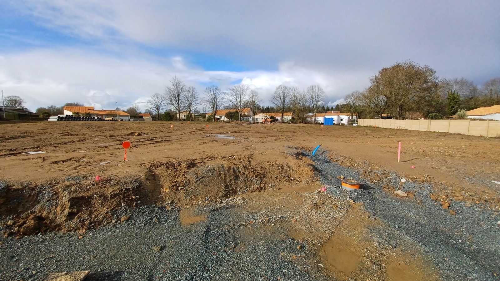 Terrain constructible de 289m2 à Mortagne-sur-Sèvre