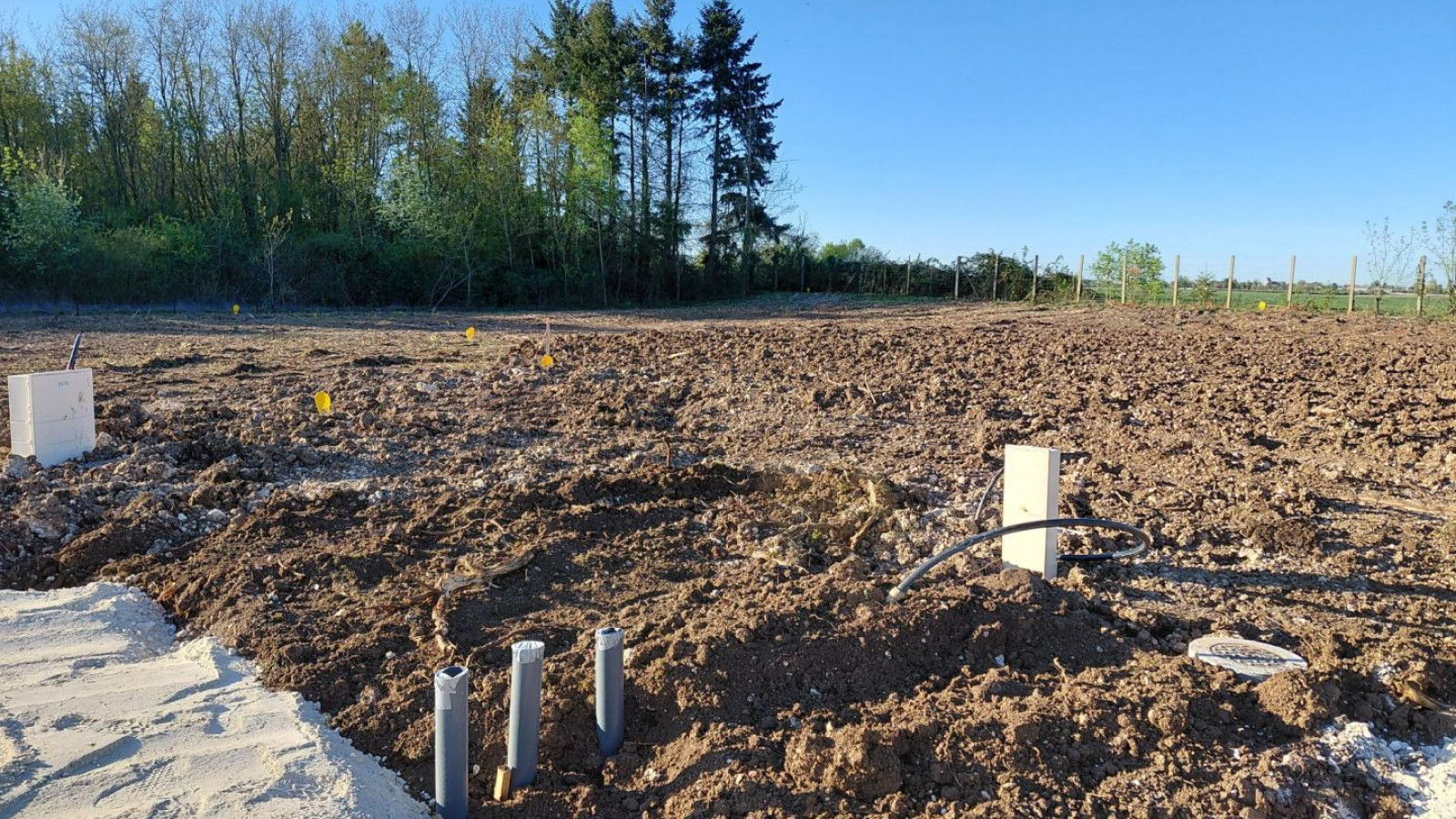 Terrain constructible de 867m2 à Beaugency