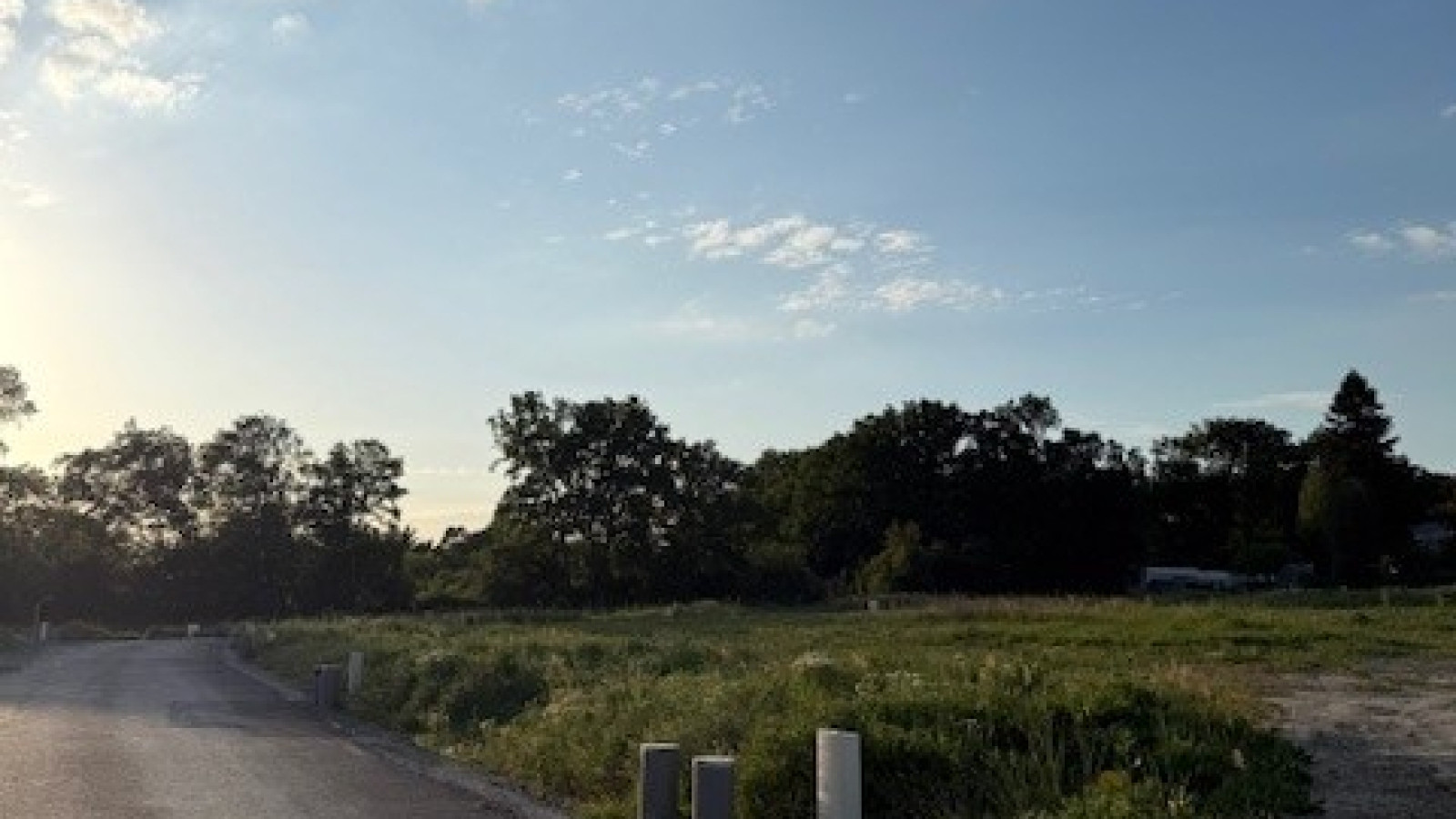 Terrain constructible de 418m2 à Bouchemaine