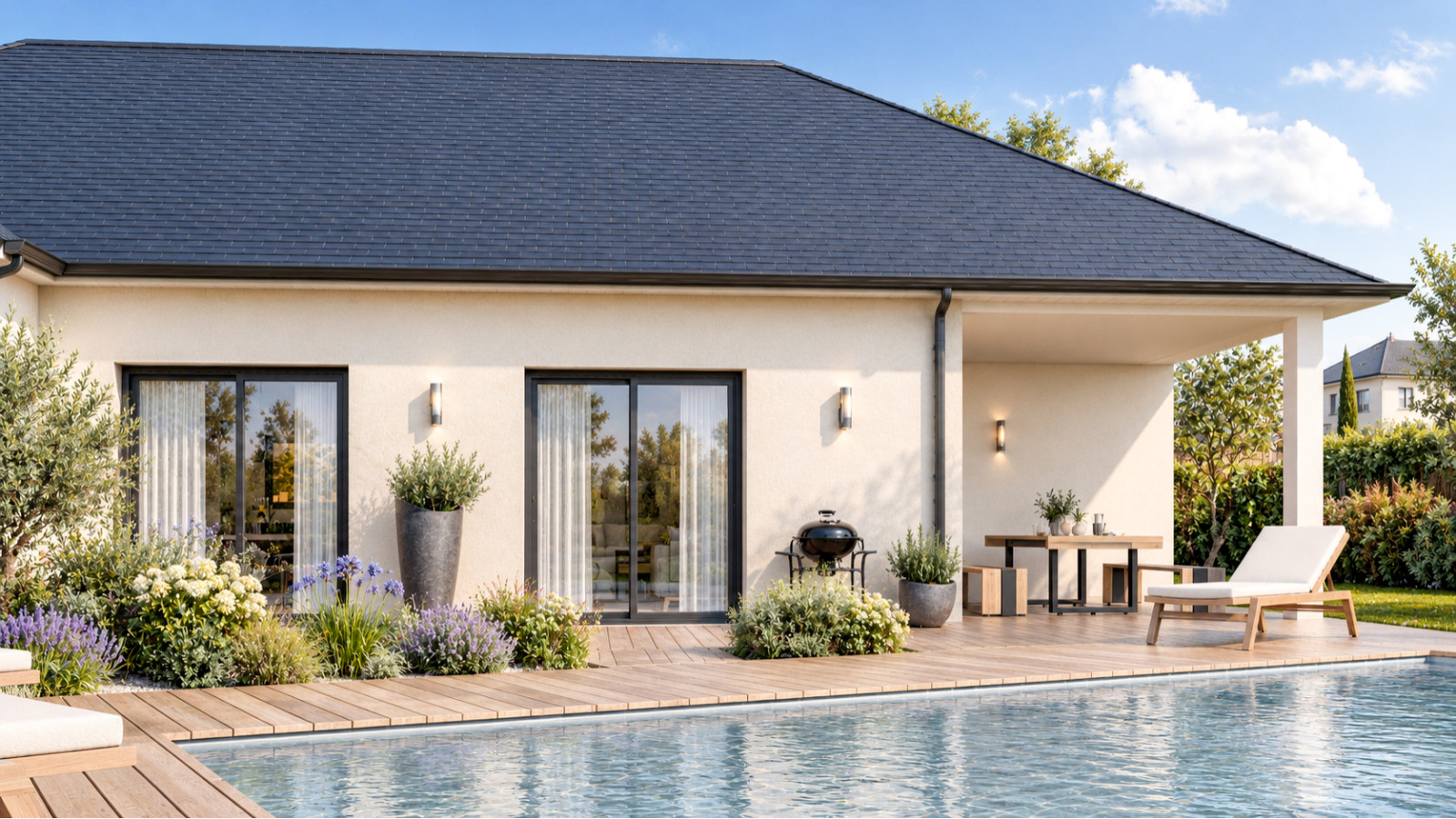 Maison neuve à Vallères avec 3 chambres sur terrain de 583m2 / image 5