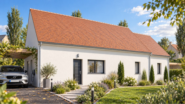 Maison neuve à Azay-sur-Cher avec 4 chambres sur terrain de 581m2 - image 2