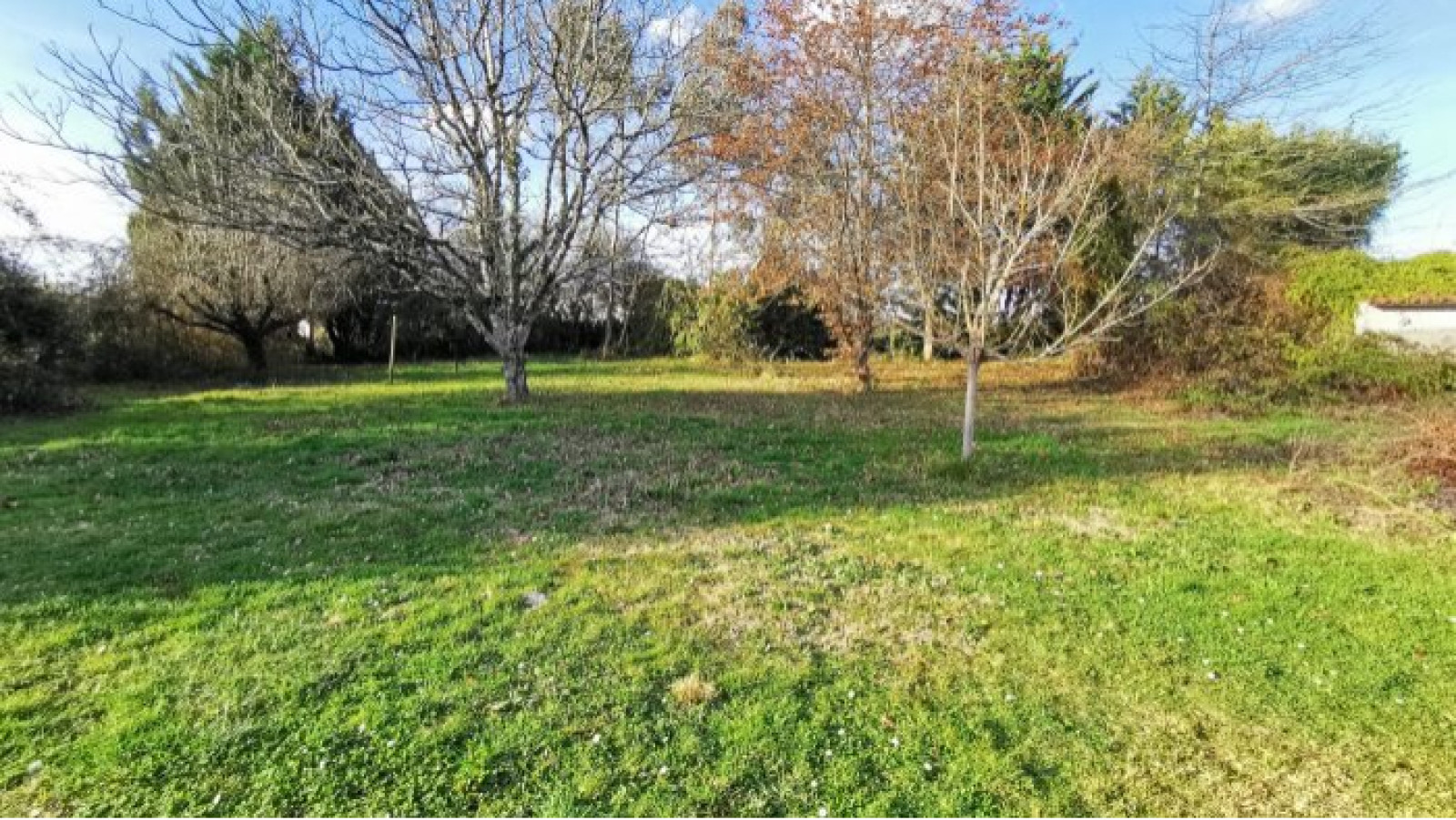 Terrain constructible de 825m2 à Coulombiers