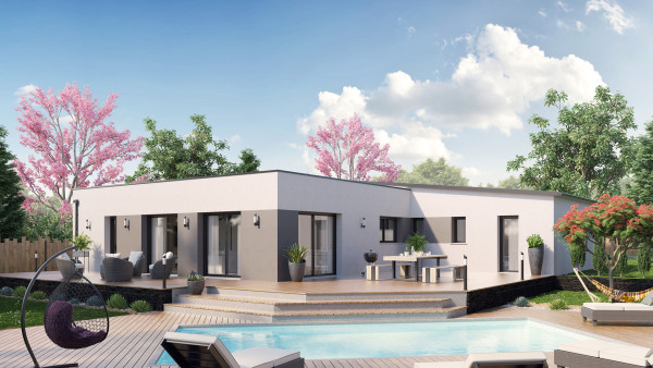 Maison neuve à Saint-Laurent-en-Gâtines avec 4 chambres sur terrain de 513m2 - image 1