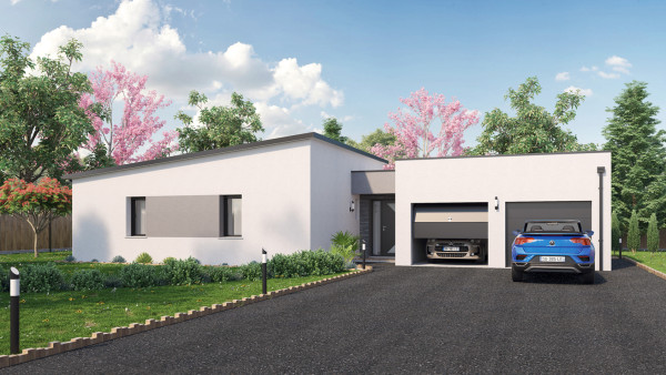 Maison neuve à Saint-Laurent-en-Gâtines avec 4 chambres sur terrain de 513m2 - image 2