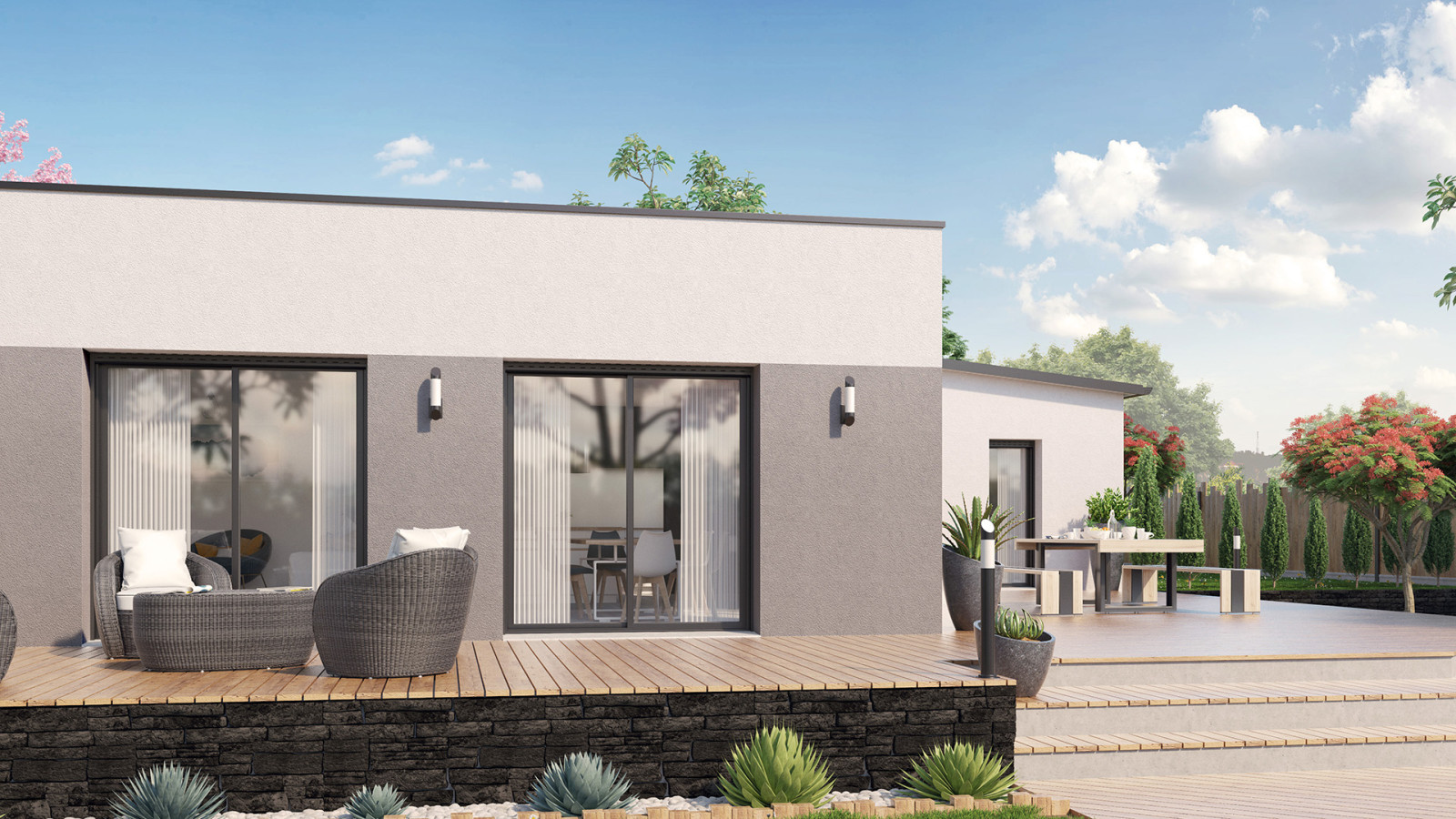 Maison neuve à Saint-Laurent-en-Gâtines avec 4 chambres sur terrain de 513m2 / image 4