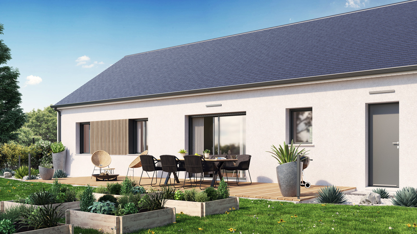 Maison neuve à Athée-sur-Cher avec 4 chambres sur terrain de 730m2 / image 5