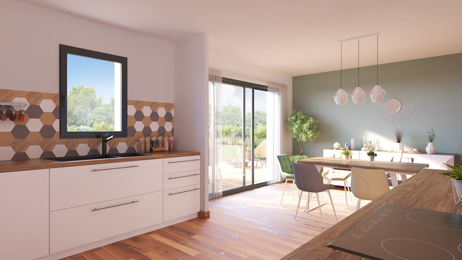 Maison neuve à Athée-sur-Cher avec 4 chambres sur terrain de 730m2 / image 6