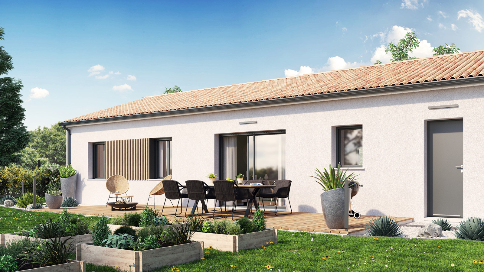 Maison neuve à Chasseneuil-du-Poitou avec 4 chambres sur terrain de 597m2 / image 5